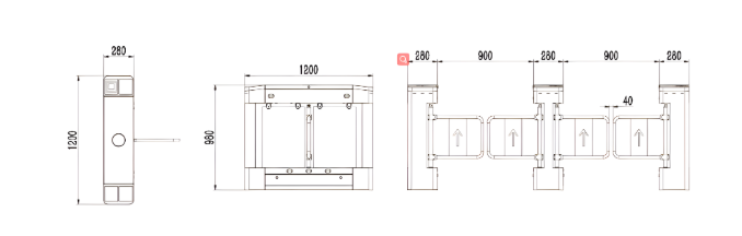 Swing Barrier Y348 2 Screenshot 93