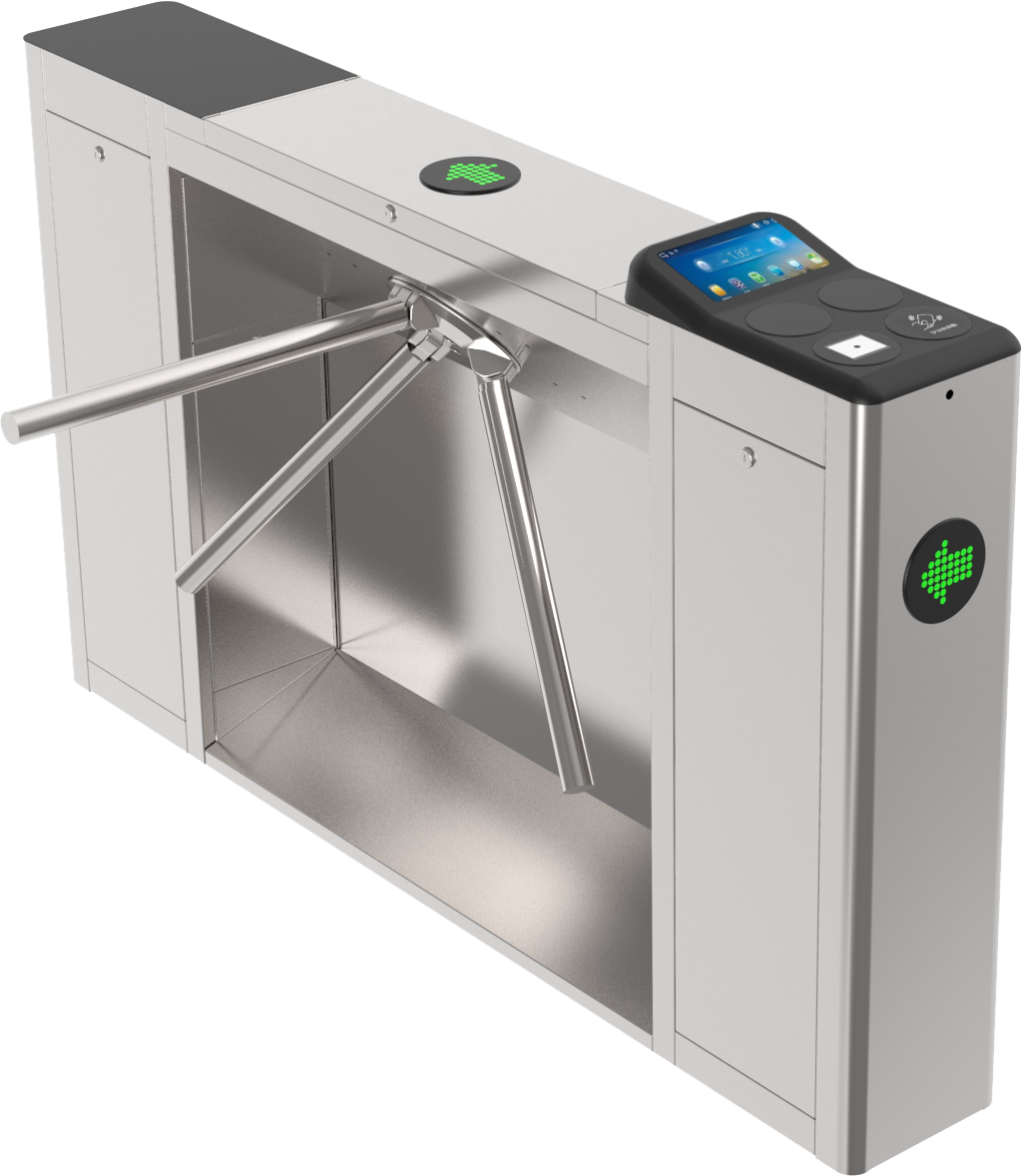 Cổng xoay 3 càng J181 – Tripod Turnstile tự động cho khu du lịch, khu vui chơi và hệ thống soát vé