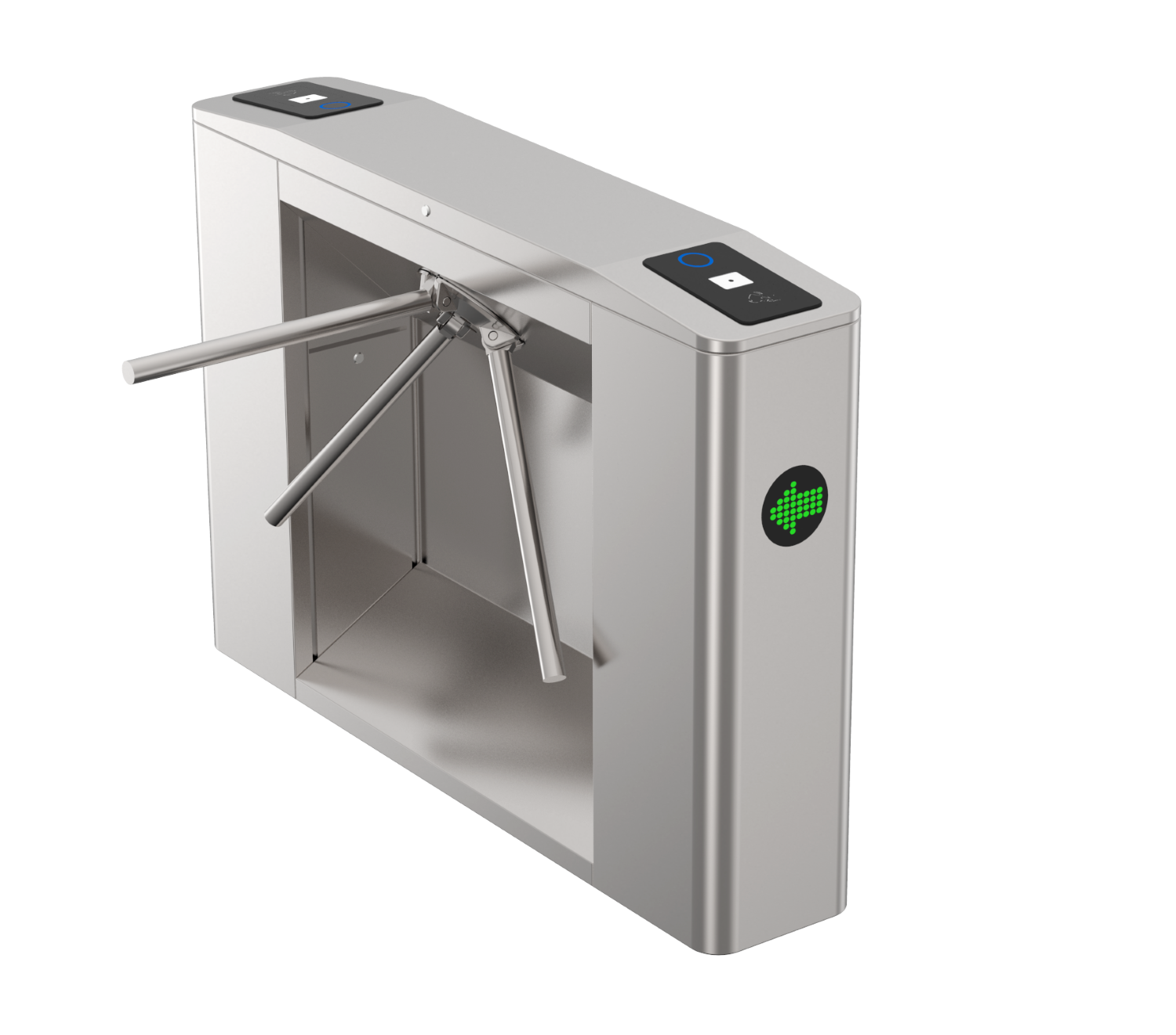 Tripod Turnstile K149 – Cổng xoay 3 càng bán tự động bằng inox hàn nguyên khối
