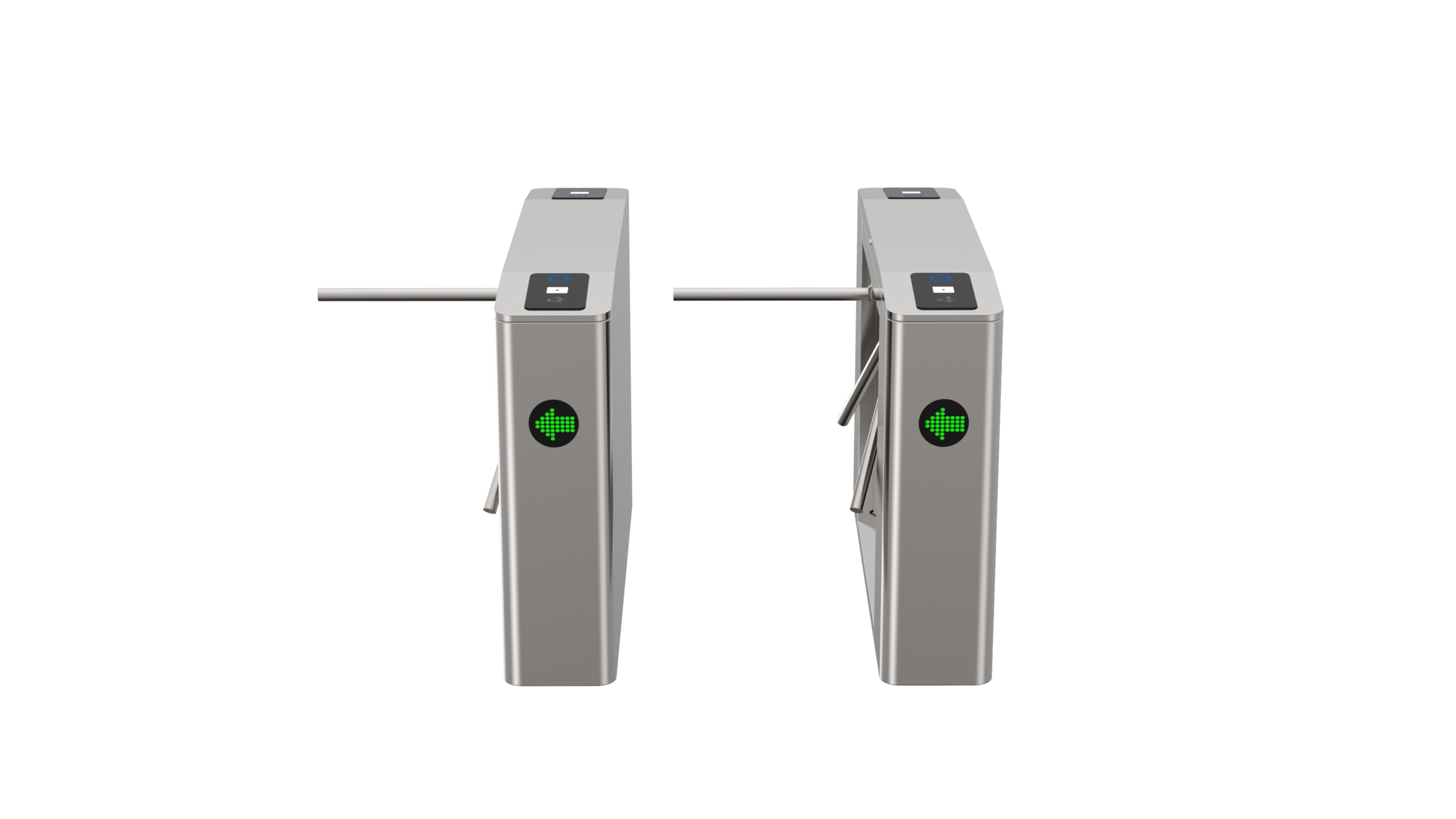 Tripod Turnstile K149 – Cổng xoay 3 càng bán tự động bằng inox hàn nguyên khối
